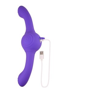 Evolved - Nuestro Vibrador Gyro Vibe de Doble Extremo - Morado