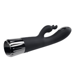 Evolved - Vibrador Heat Up and Chill Rabbit - Negro