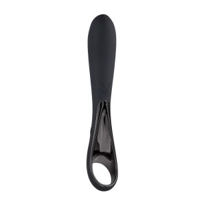 Evolved - Vibrador Ollo - Negro/Plateado