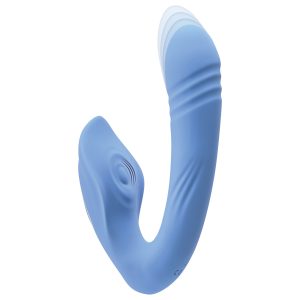 Evolved - Vibrador Tap and Trust - Azul Claro