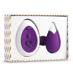 FeelzToys - Anna Vibrating Egg Remote - Purple