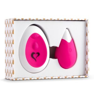 FeelzToys - Huevo Vibrador Anna con Control Remoto - Rosa