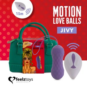 Feelztoys - Motion Love Balls Jivy Con Control Remoto