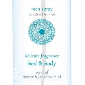 Feromonas de cama y Fragancia para el cuerpo del hombre- Ambar y menta japo