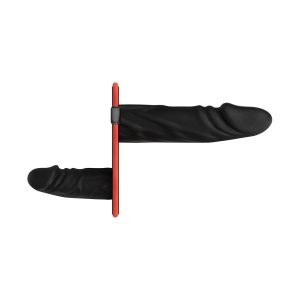 Fetish Collection - Set de Doble Consolador con Arnés - Negro