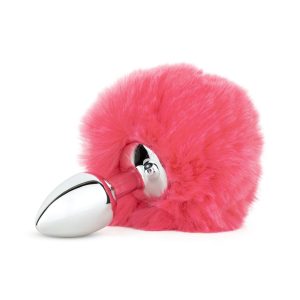 Fox Tail Plug de Aluminio – Rosa
