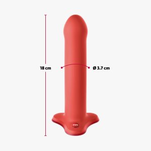 Fun Factory - Magnum Dildo 18 cm - Flashy Coral