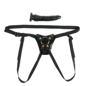 Gold Designer Strap-On
