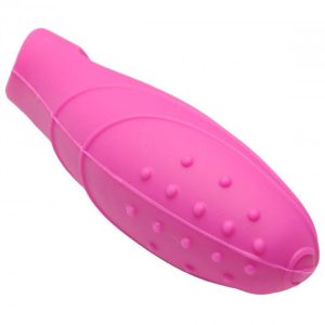 Golpea su vibrador de silicona de dedo vibrante del punto G