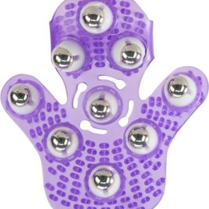 Guante de masaje Roller Balls - Violeta