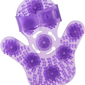Guante de masaje Roller Balls - Violeta