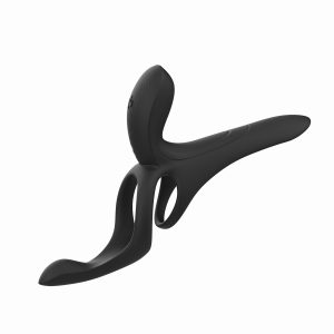 HoneyPlayBox - Pleasure Pivot Vibrador Controlado por App para Parejas Negr