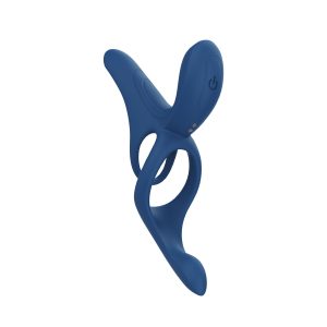 HoneyPlayBox - Pleasure Pivot Vibrador para Parejas Controlado por App Azul