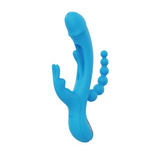 HoneyPlayBox - Trilux Kinky Finger Vibrador Conejito - Azul