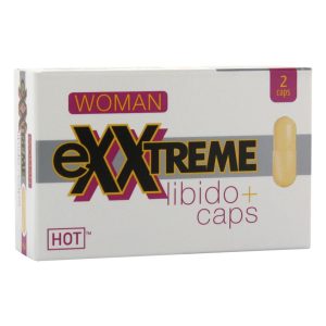 HOT eXXtreme Cápsulas estimulantes de líbido para mujeres - 2 Cápsulas