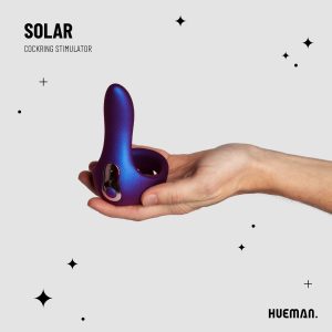 Hueman - Anillo Vibrador con Correa para el Pene