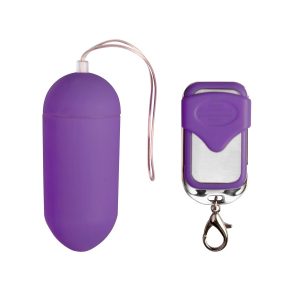Huevo vibrador con control a distancia - Púrpura
