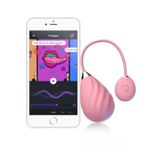 Huevo vibrador controlado por la aplicación Magic Sundae - Rosa