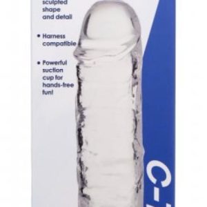 Jock C-Thru Transparante Dildo - 21 cm.