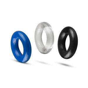 Juego de anillos para el pene elásticos