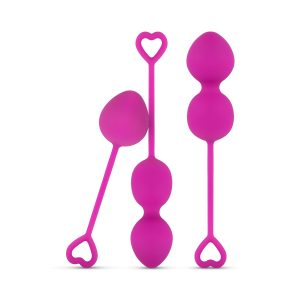 Juego de Bolas Kegel con Peso – Fucsia