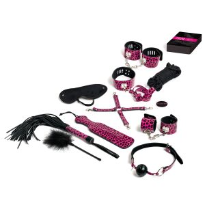 Juego de Bondage Master & Slave - Rosa