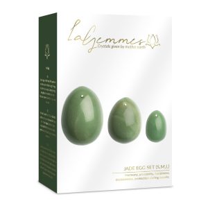 La Gemmes - Conjunto Yoni Egg de tres piezas - Jade