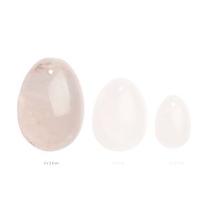 La Gemmes - Huevo Yoni Cuarzo Rosa (L)
