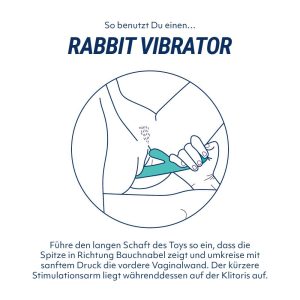 LELO - Ina Wave 2 Rabbit Vibrator - California Sky