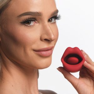 Lickgasm Beso + Estimulador de Besos Vibratorio - Rojo
