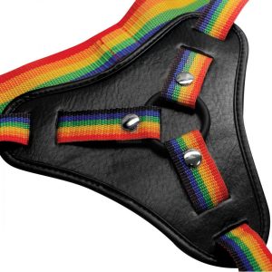 Lleva el arnés con correa universal Rainbow