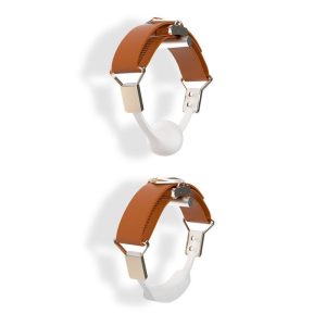 LOCKINK - Ball-Gag & Gag-bite Set - marrón