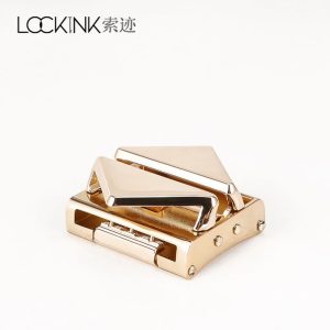 LOCKINK - Collar con Correa Set - marrón
