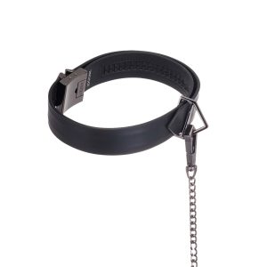 LOCKINK - Collar con Correa Set - negro