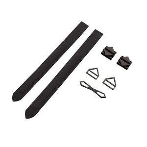 LOCKINK - Conjunto de Esposas para Tobillos y Muñecas - negro