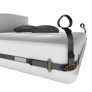 LOCKINK - Kit de Restricción Ajustable para Cama BDSM