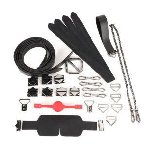 LOCKINK - Set de Bondage y Restricción - marrón