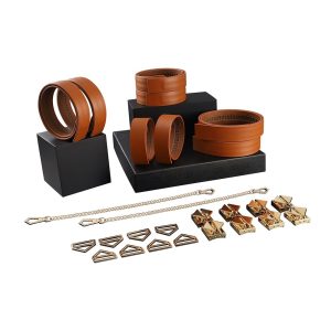 LOCKINK - Set de Restricción de 8 Correas de Bondage - marrón