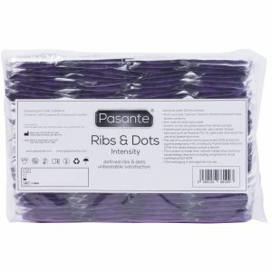 Los condones Pasante Ribs & Dots Intensity 144pcs
