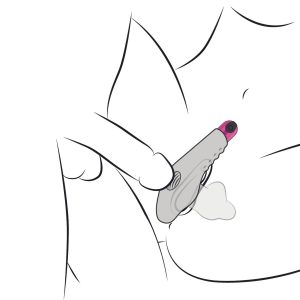 Love Tunnel - Juguete vibrador de vagina para parejas con mando a distancia