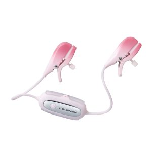 Lovense - Pinzas para Pezones Vibrantes Gemini Controladas por Aplicación