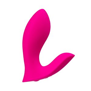 Lovense - Vibrador de braga de inserción doble Flexer