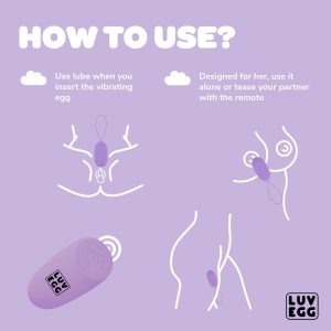 Luv Egg XL - Violeta