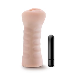 M for Men - Masturbador Ashley con vibrador de bala - Vagina
