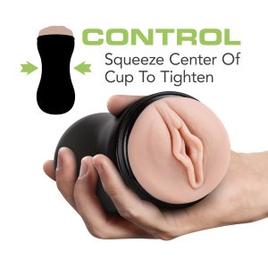 M for Men - Soft and Wet - Vagina con crestas estimulantes - Autolubricante