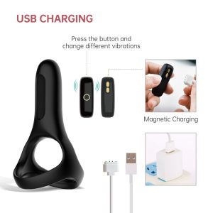 Magic Motion - Anillo vibrador Rise Smart - Negro