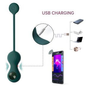 Magic Motion - Vibrador con pesas Duo Smart Kegel - Verde
