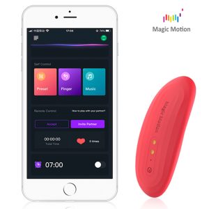 Magic Motion - Vibrador Smart Panty Nyx Controlado por App - Rojo