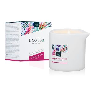 Masaje exótico Vela orquídeas de bambú - 200g