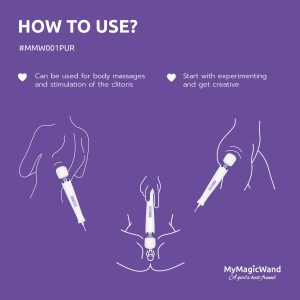Masajeador MyMagicWand - Morado